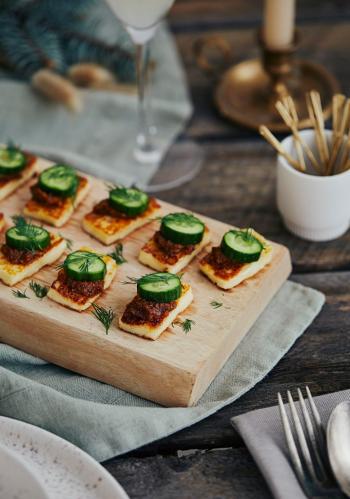 bouchees halloumi troisfoisparjour