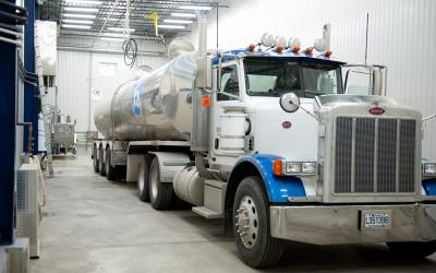 It all starts with the milk tanker,